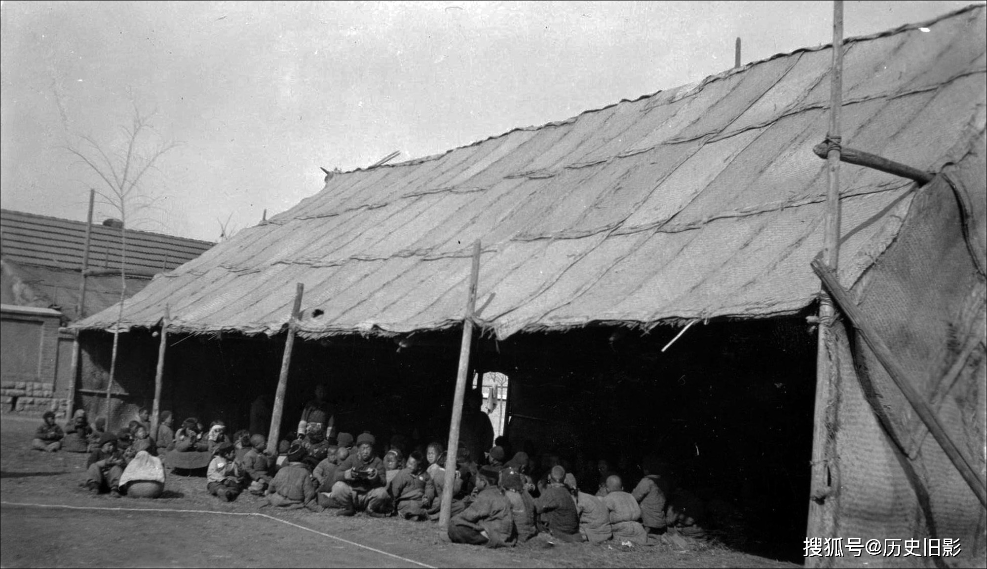 1927年至1928年济南大饥荒,逃难老百姓凄凉状态