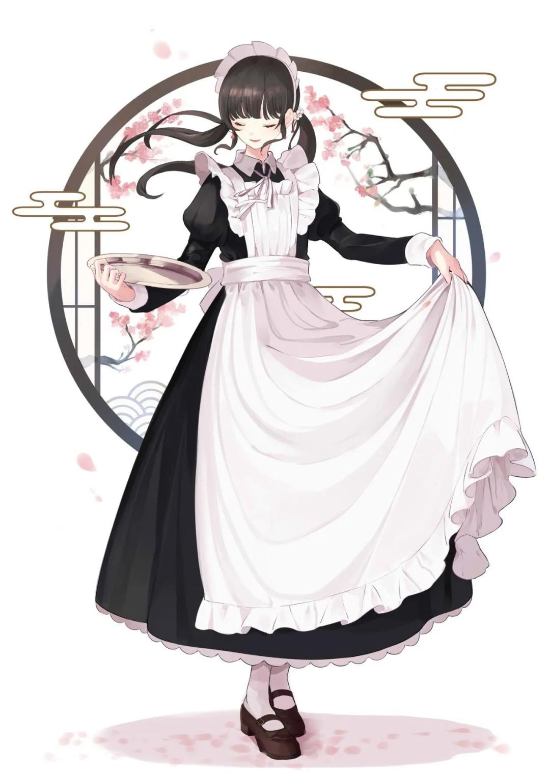 cg:洛丽塔漫画二次元少女动作姿势 动漫人物手绘服饰素材