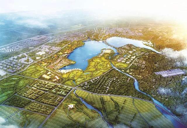 东方集团青龙湖项目房山区域效果图