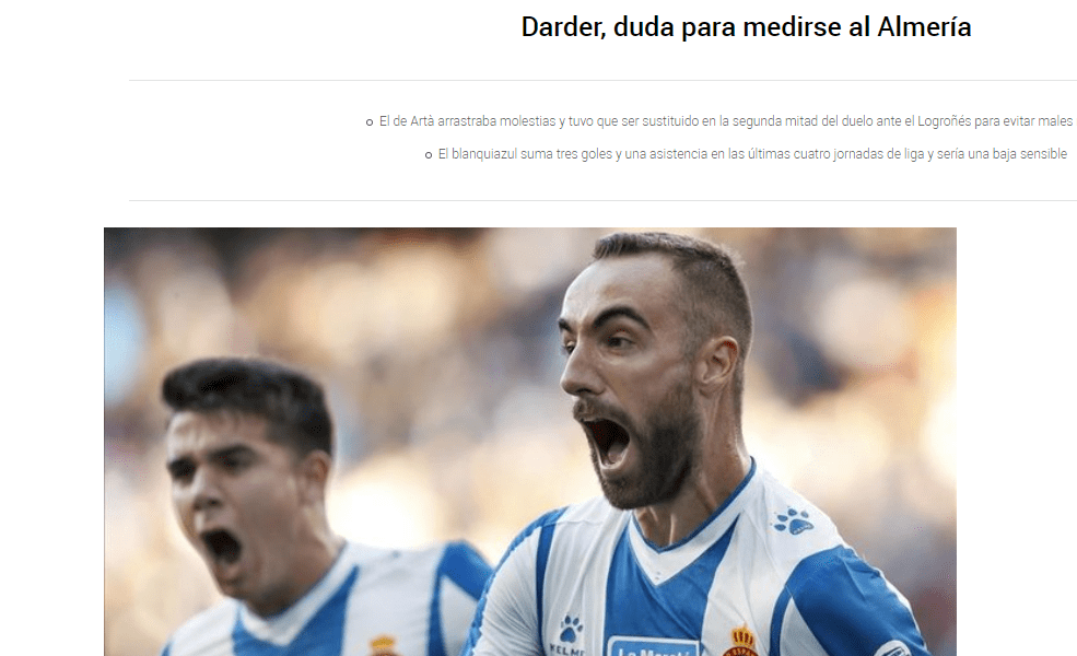 西班牙人2020进球排名_曝西班牙人主帅或下课!3轮仅1分+0进球排倒数第2