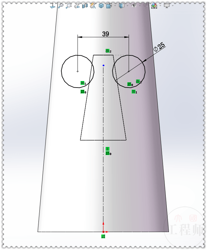 用solidworks画一个章鱼哥的房子