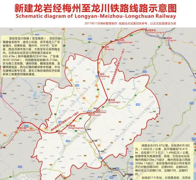 原创福建又一高铁预计明开建,境内97公里,直通广东龙川