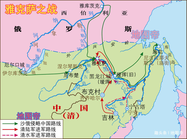 原创清朝曾希望与沙俄以勒拿河为界具体界线在哪