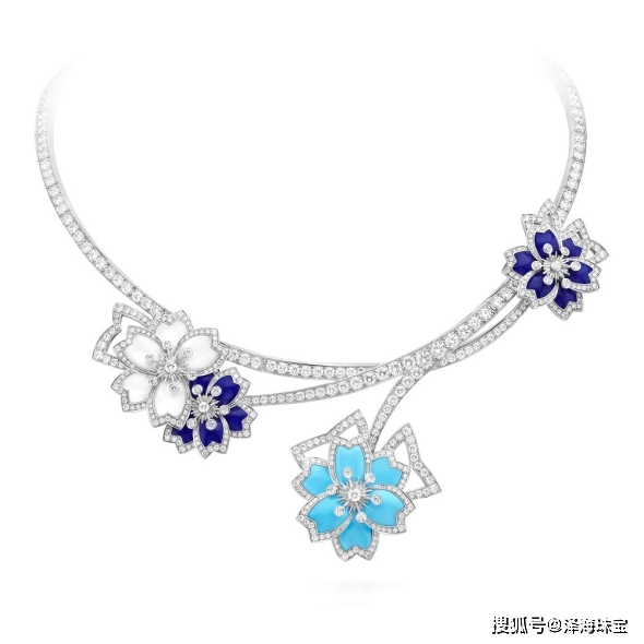 梵克雅宝van cleef & arpels新一季珠宝作品「圣诞玫瑰」