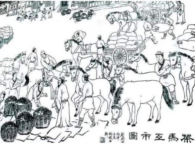的茶叶交易都只能在官府制定的交易地点完成,不允许私自交易。茶马贸易