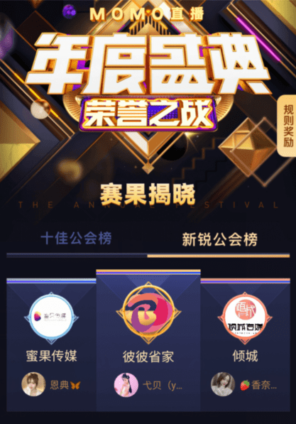 陌陌公会排名_陌盛公会