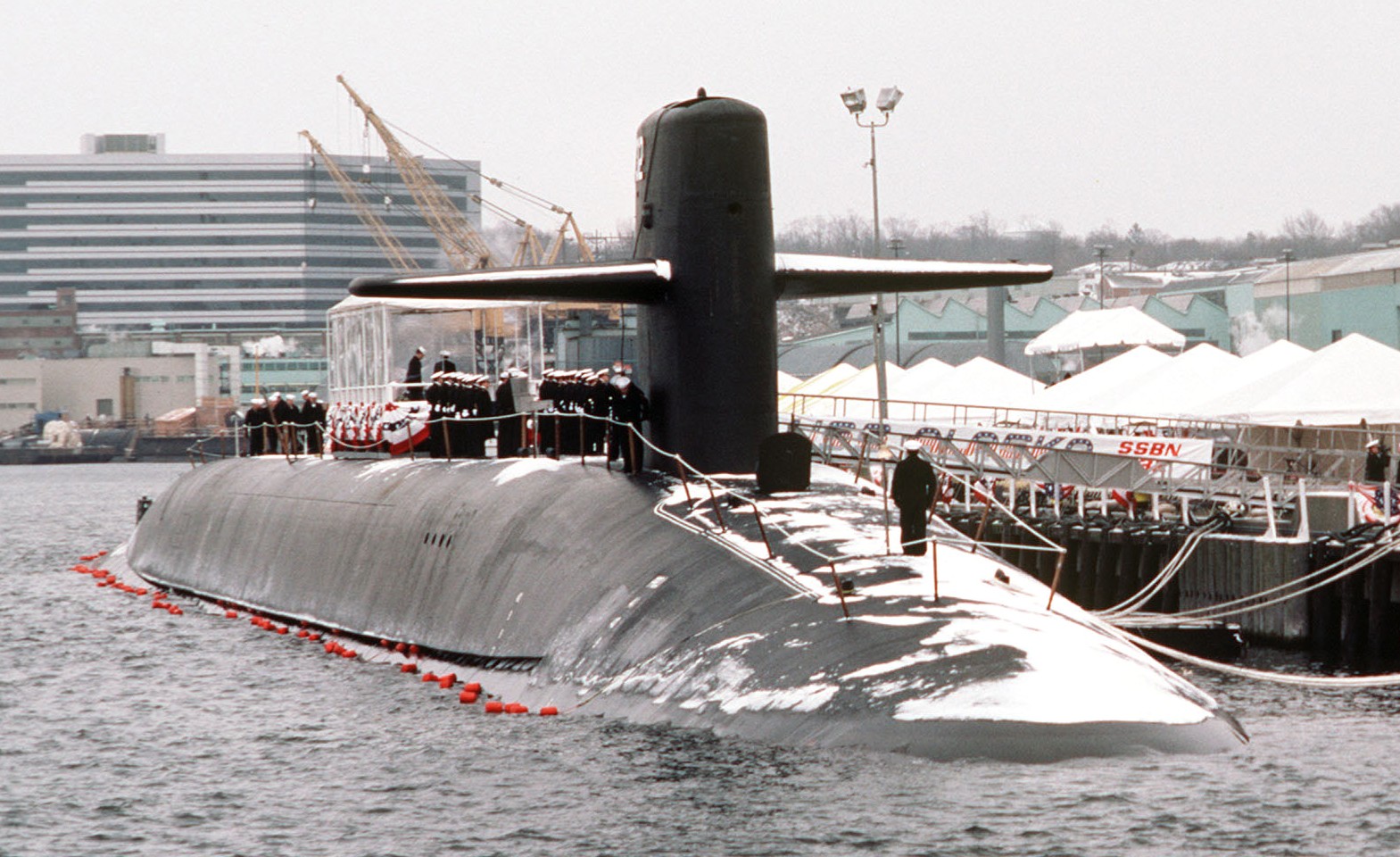 图鉴俄亥俄级阿拉斯加号核潜艇ssbn732