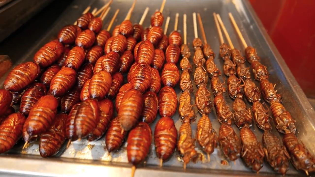 揭秘云南重口味美食"虫子宴"看似恐怖,吃过的人都赞不