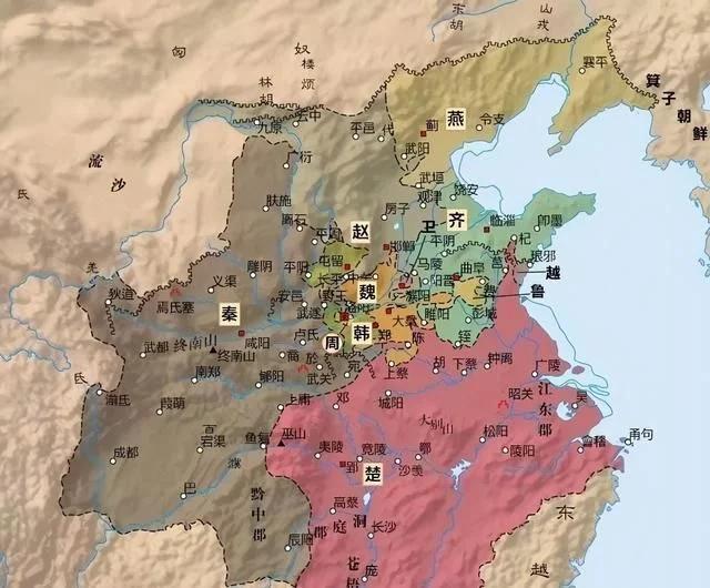 原创战国七雄中韩国为何是最弱小的一个两次强大的机会都被错过了