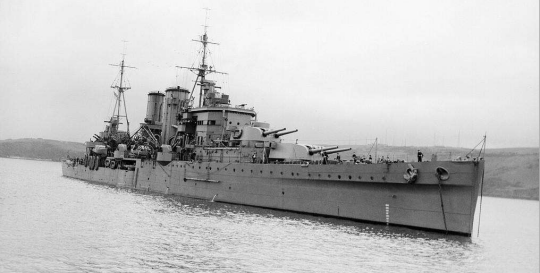 英国海军最后的重巡洋舰 "约克"级重巡洋舰