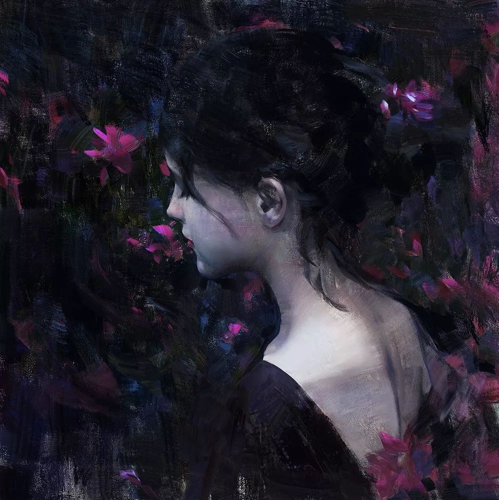 大神用ps画素描潇洒的笔触展现女性神韵狂吸8万粉