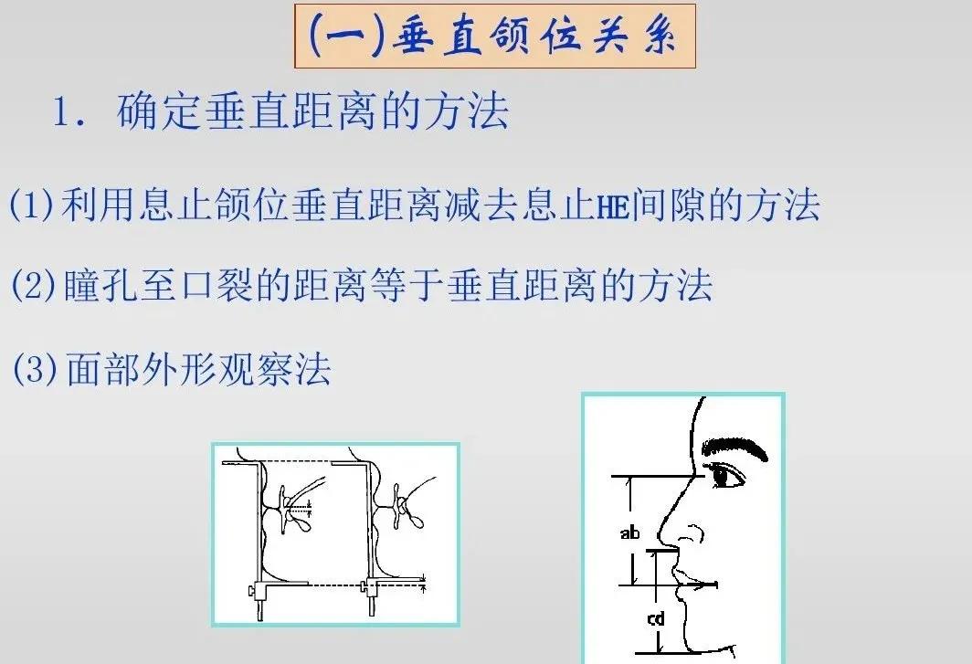 颌位关系记录