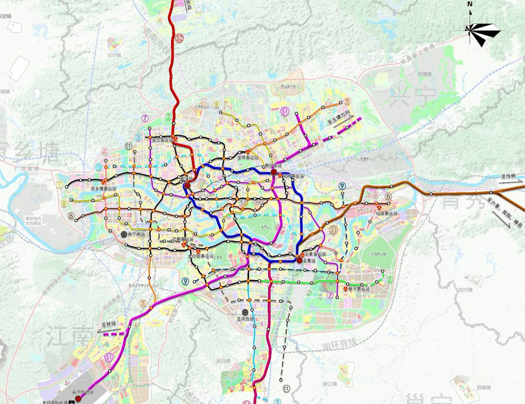 南宁地铁环线真的来了?城市任督二脉要被打通!