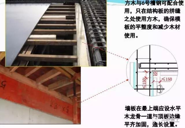 模板工程施工关键工序图文详解