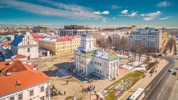 是白俄罗斯首都,也是欧洲最古老的城市之一,已建城950多年.
