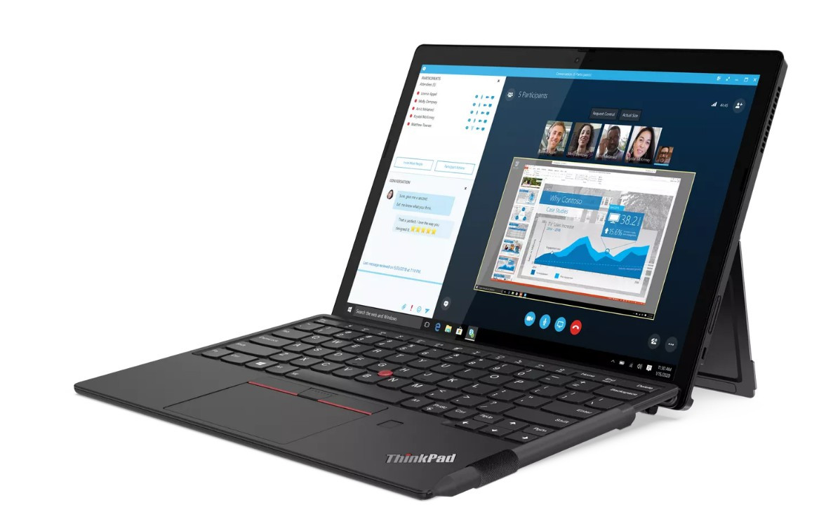 接口|约7500元起+军工认证，ThinkPad X12二合一平板电脑发布