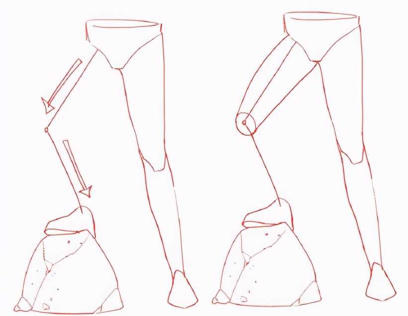 动漫腿怎么画简单?动漫风格女生腿部画法诀窍!