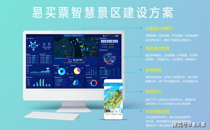 智慧景区建设电子票务系统只是起点，易买票智慧景区解决方案