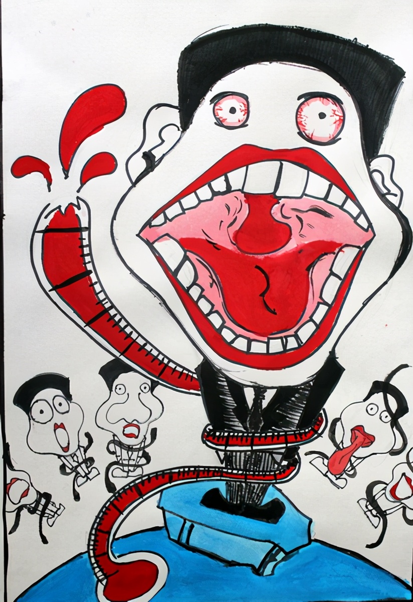 少儿书画大赛精品欣赏:妙笔生花,勾画美好未来