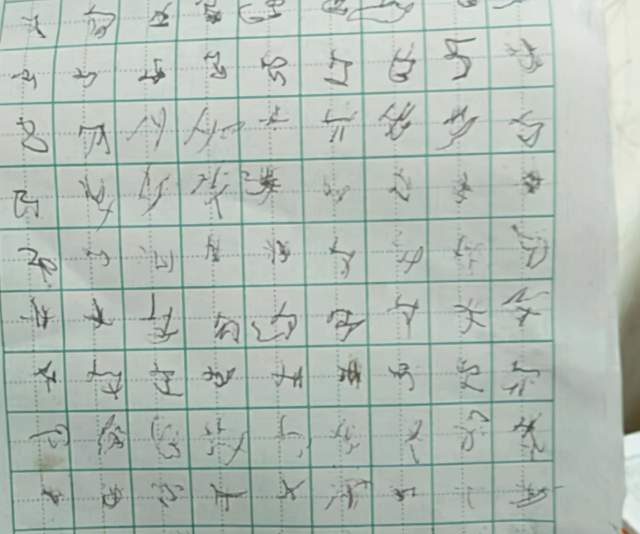 原创小学生"甲骨文"字体火了,像极了"十二生肖",注入灵魂的操作