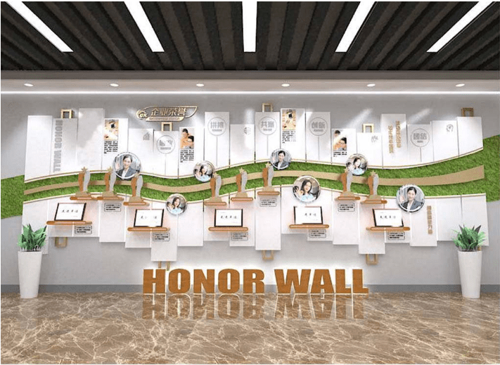 企业员工荣誉墙怎样设计布置