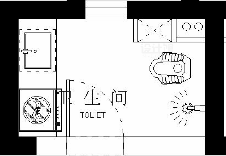 原创4种卫生间布局方式,还有优缺点对比!设计布局合理,用着更舒适