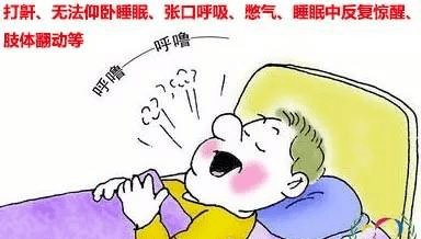 还有一部分口咽部狭窄造成,比如扁桃体肥大,咽侧壁肥厚,舌根肥厚等.