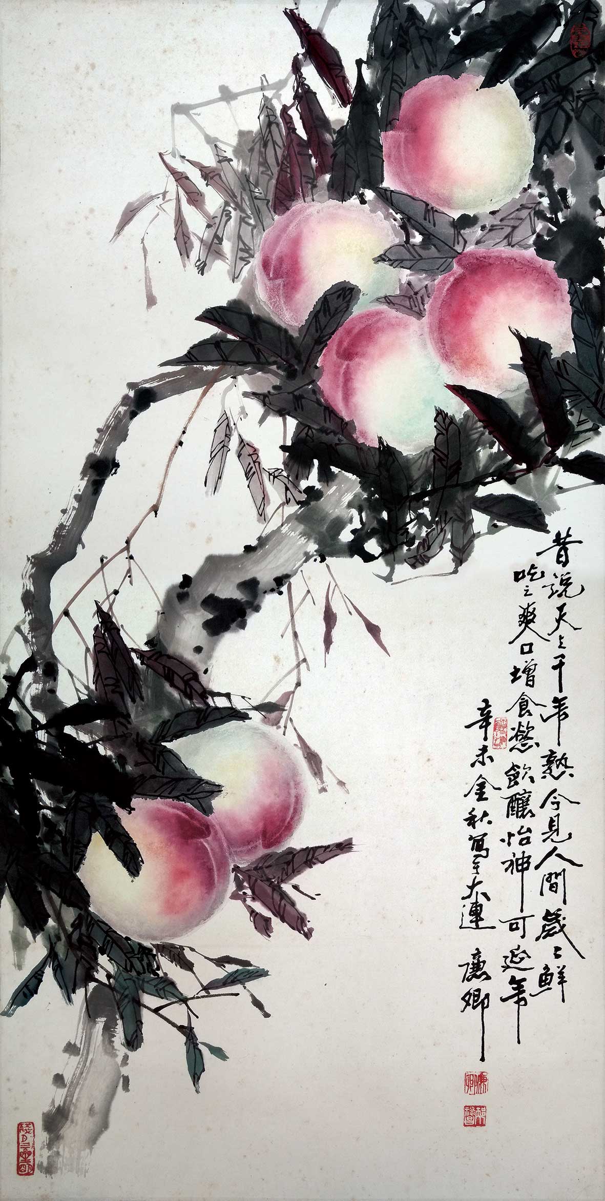 "东北桃王"邴禄昌,画"桃"一绝