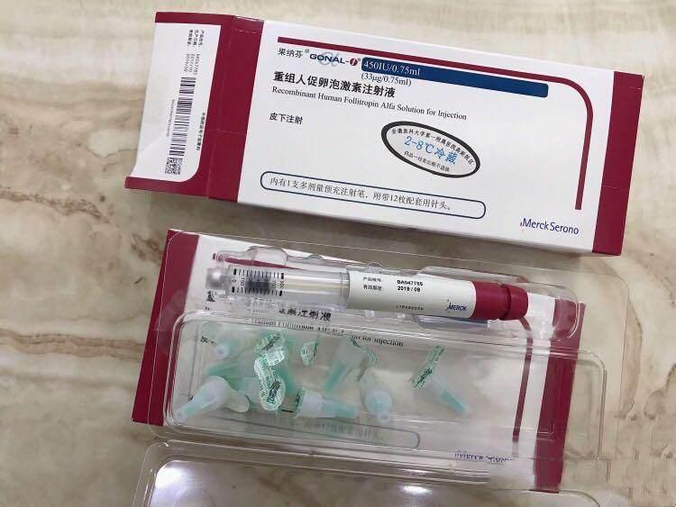 f 果纳芬是一种强促性腺激素,通用名称为注射用重组人促卵泡激素