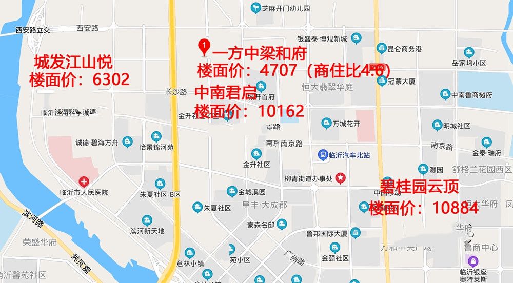 临沂北城新区两楼盘相继开放房价两万已见怪不怪