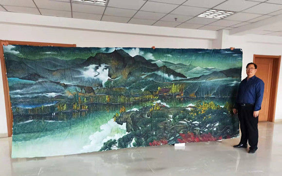 著名画家陈岩号桐花仙客作品欣赏