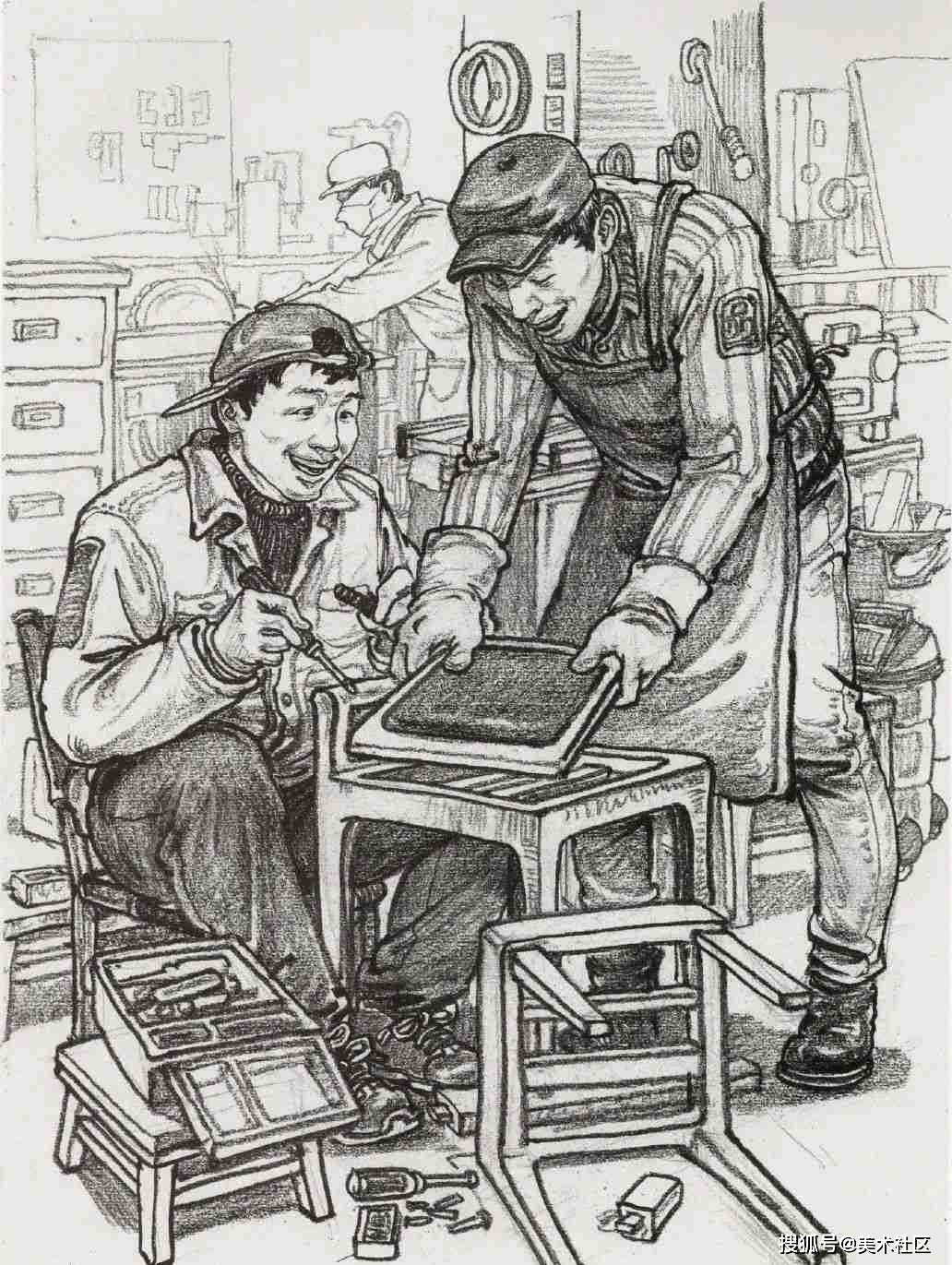 【美术校考】场景速写中非常实用的素材,建议美术生赶紧收藏!