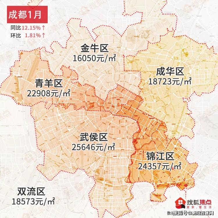 2021年1月热门城市房价地图重磅来袭!