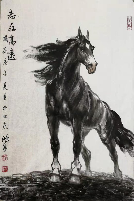 徐鸿军——当代著名画马画家