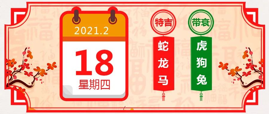 每日十二生肖运势丨2月18号