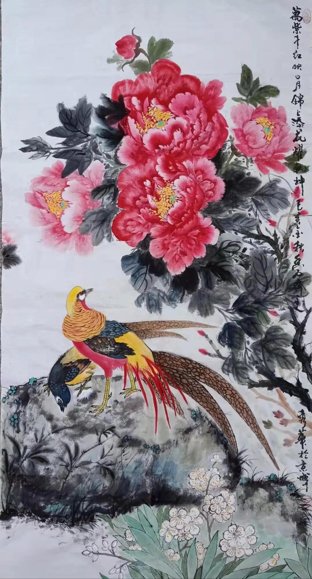 人民艺术家石秀华国画作品欣赏