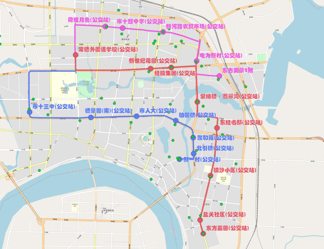 农资大市场(6:15→甘露寺(6:19→上东曼城(6:21→一医院(6:24)