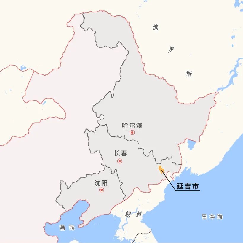延吉东北异类的边境小城