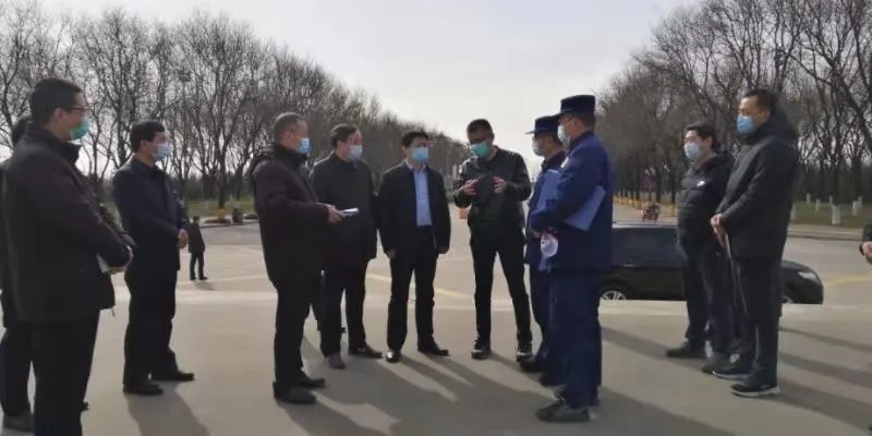 宝鸡扶风县委常委,常务副县长姚亮强检查法门文化景区
