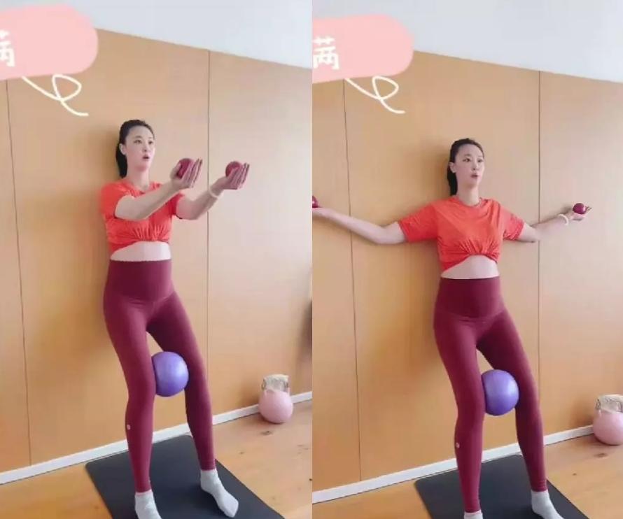 惠若琪怀孕后拍摄短片中国女排前队长孕相明显幸福甜蜜