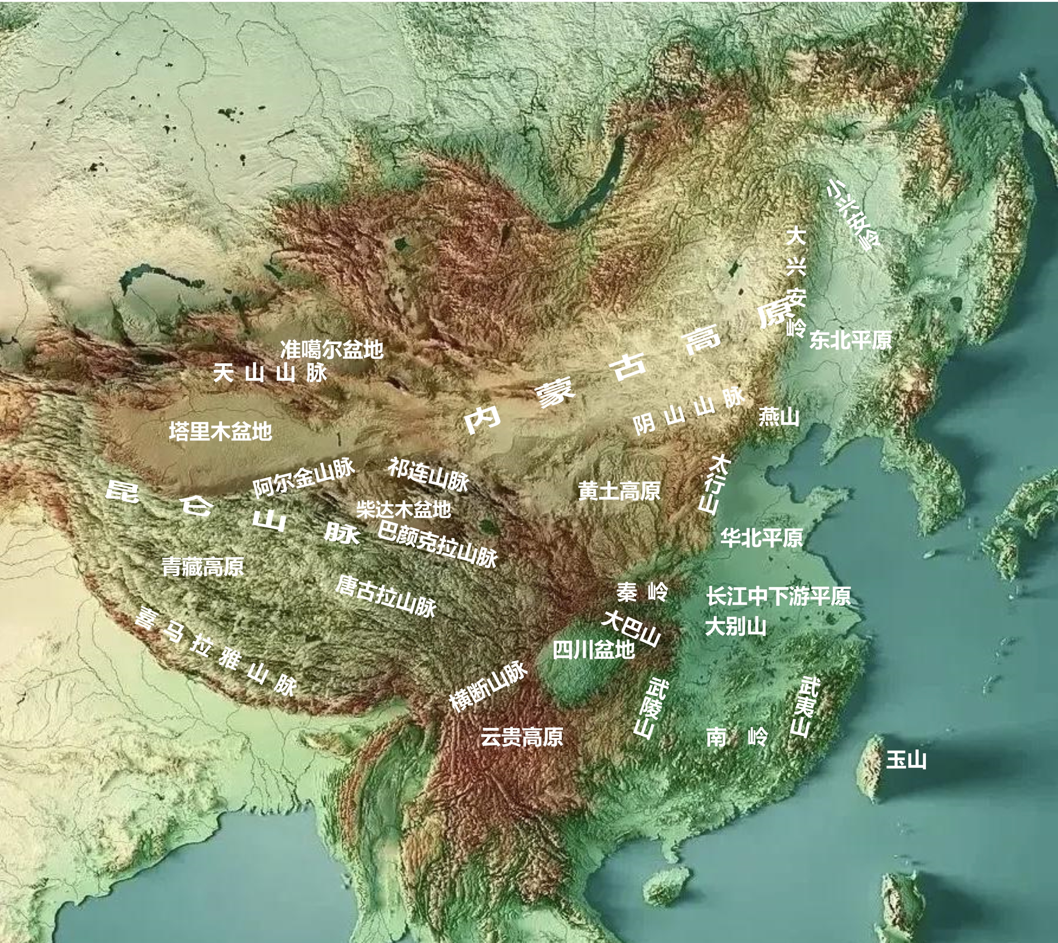 从一张三维地图看中国浩荡历史