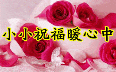 原创早上好问候祝福语动态图全新版特别漂亮的清晨问候图片
