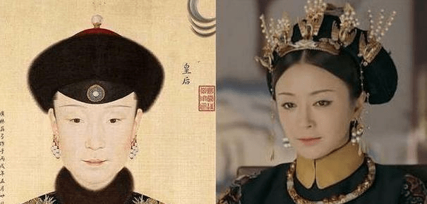 史上的富察皇后有多美?肖像复原后撞脸女星,难怪被乾隆独宠72年