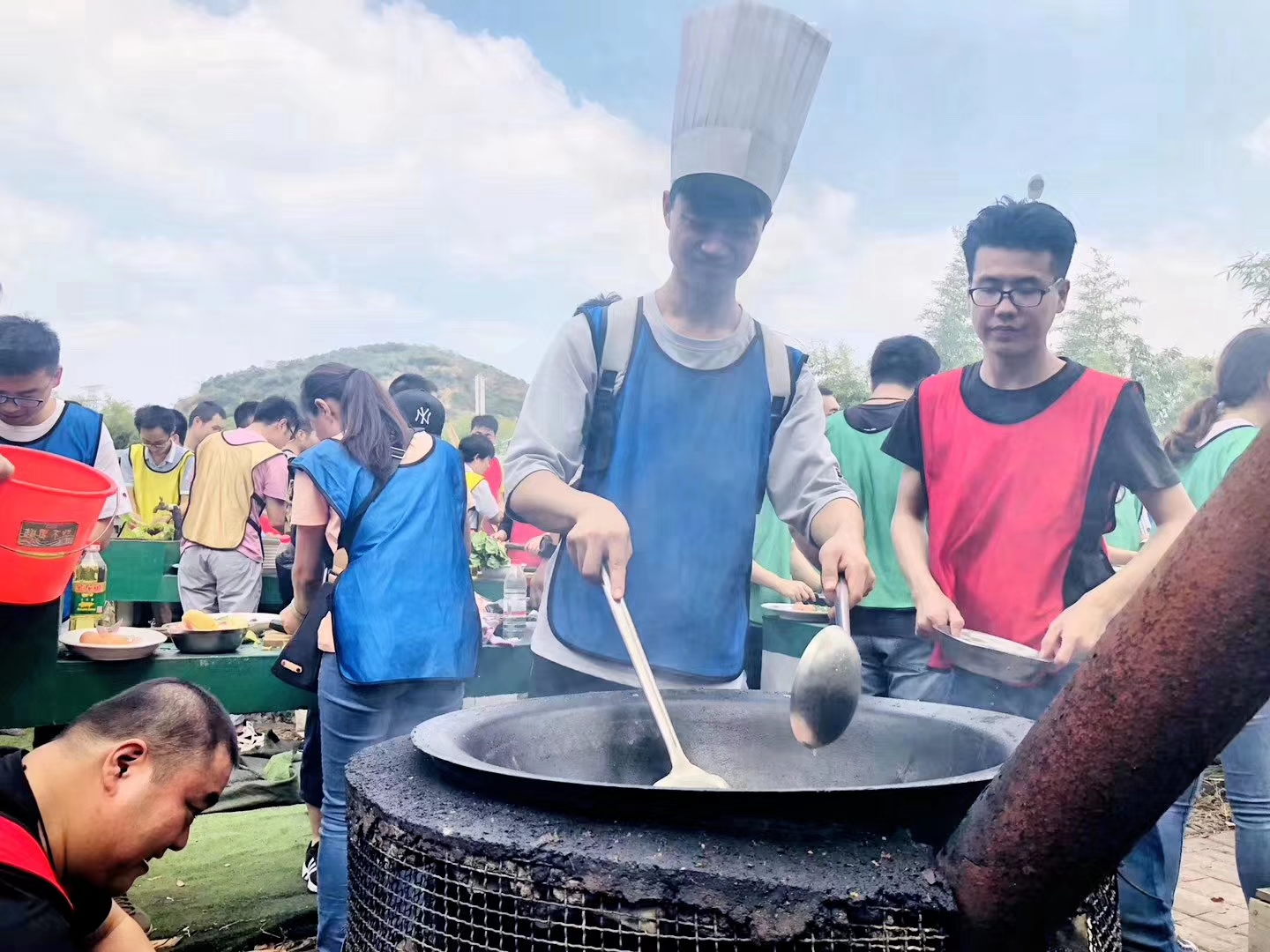 黑马陈:无锡或常州周边大锅灶一起烧饭埋锅灶饭的团建地方有吗