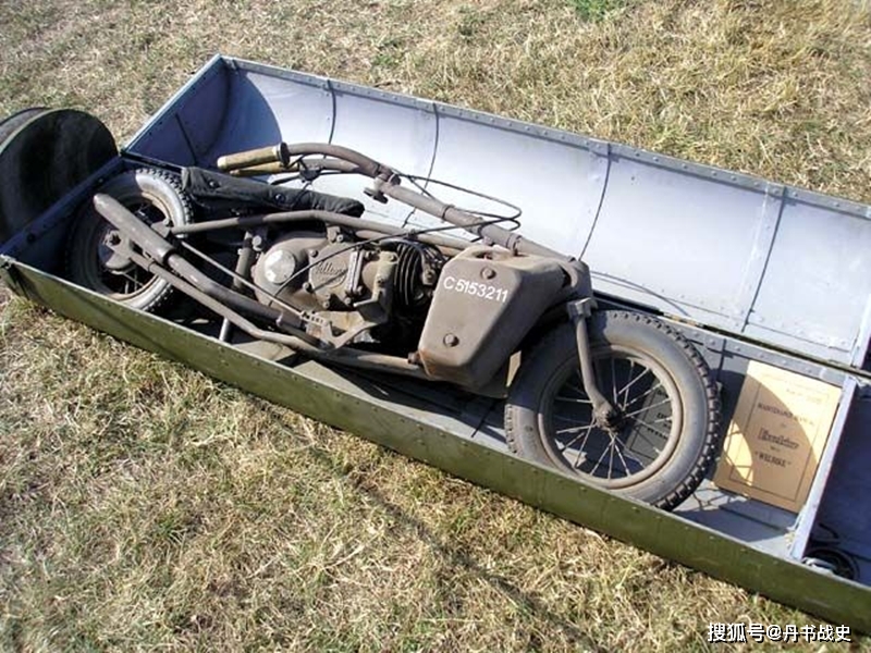 原创二战英国welbike单人折叠摩托车可爱但并不好用