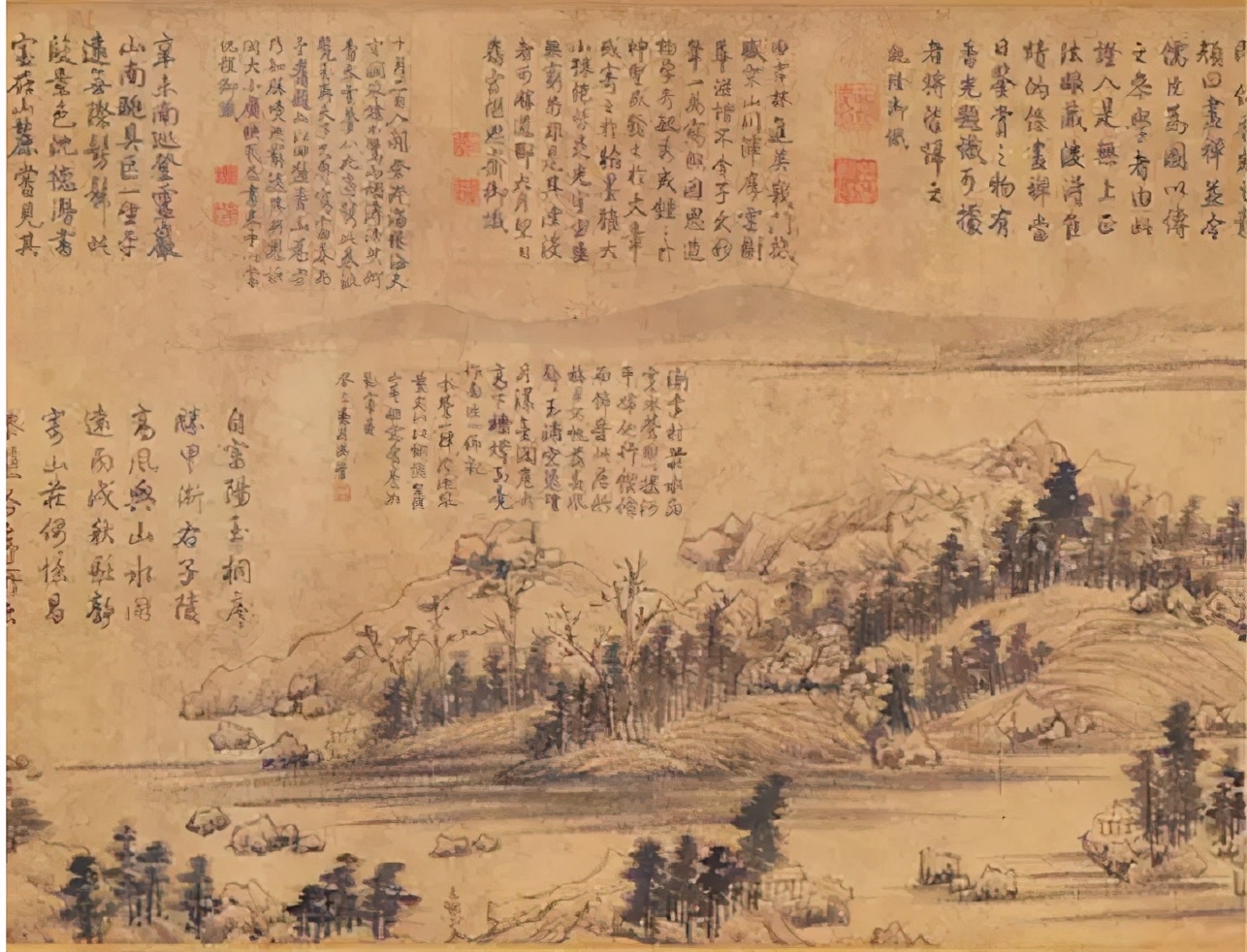 传世名画《富春山居图》,流转世间600年