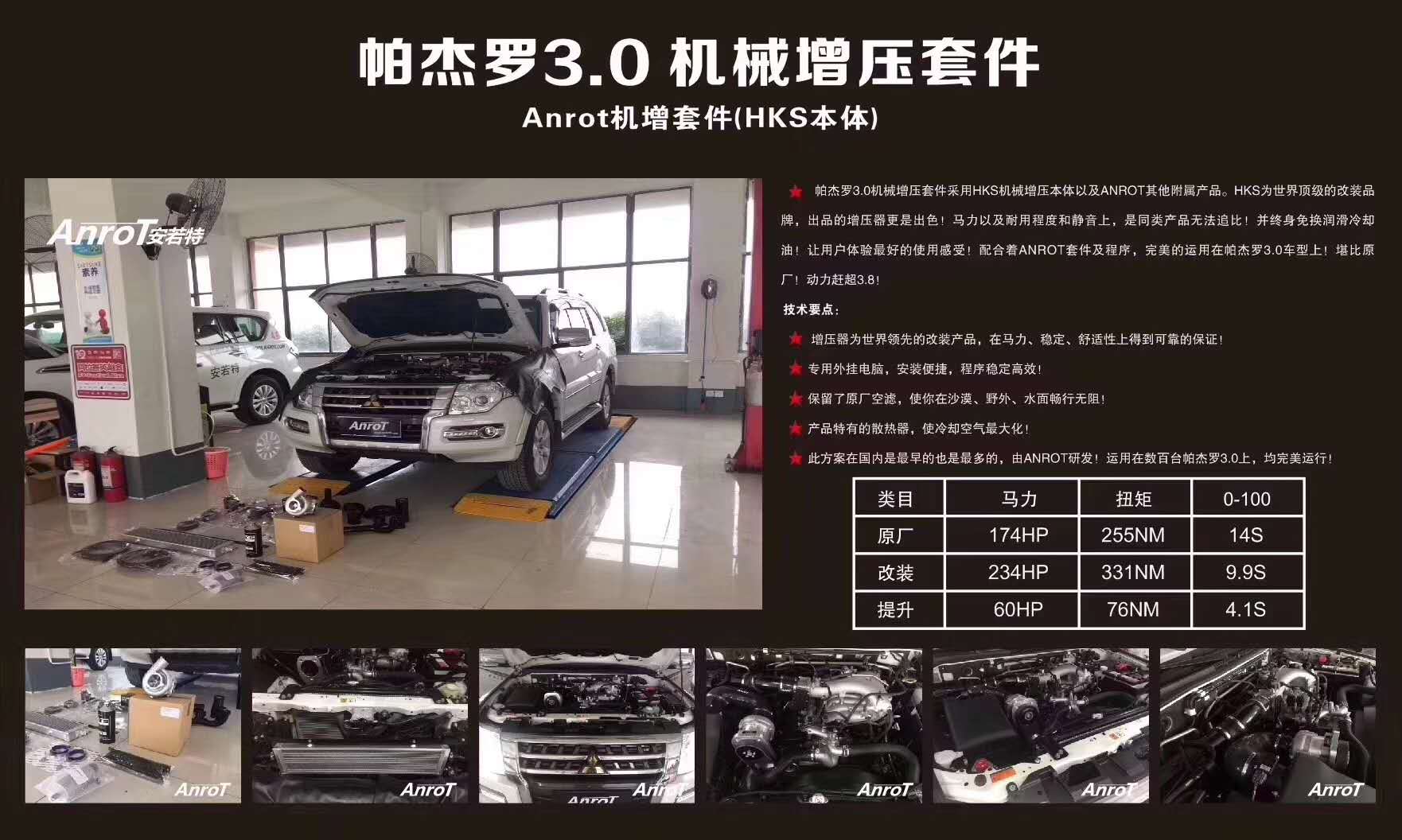 极致改装,帕杰罗安装hks机械增压诠释动力的进阶之路