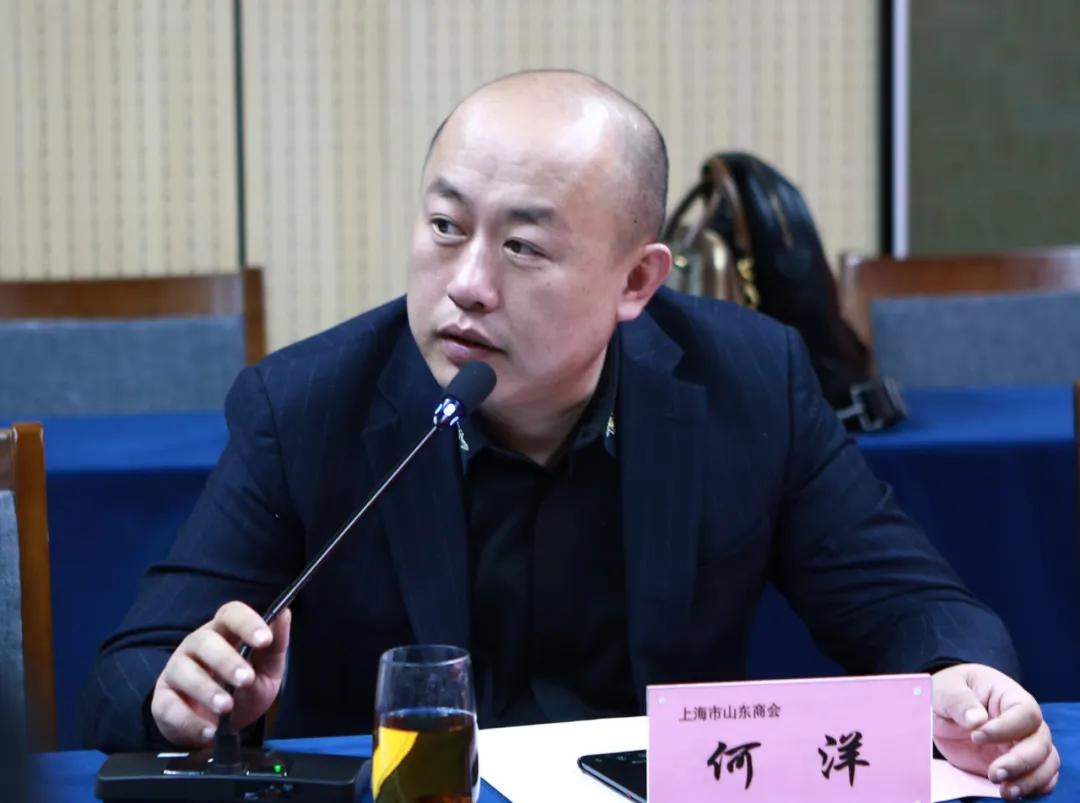 山东省潍坊市坊子区委副书记区长张龙江一行到访上海市山东商会