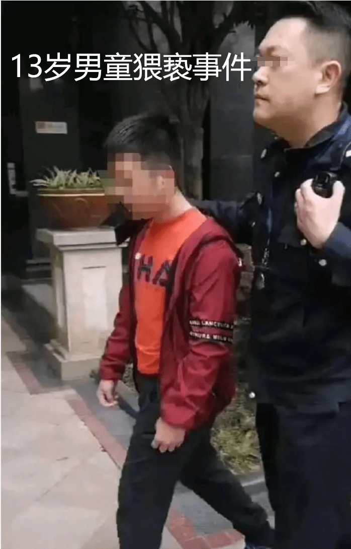 13岁男孩猥亵多名女童和男童 曝光后男孩太淡定不像个