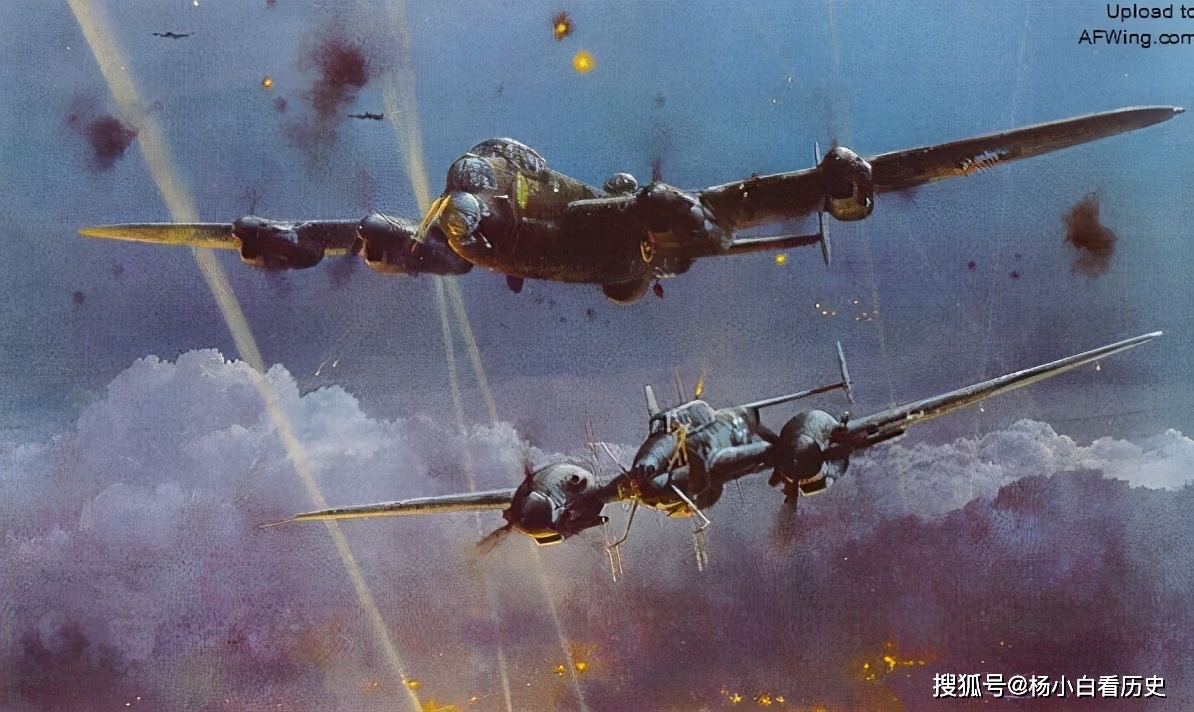 高空夜魔,二战德军夜间战斗机的中坚,破坏者bf110双发